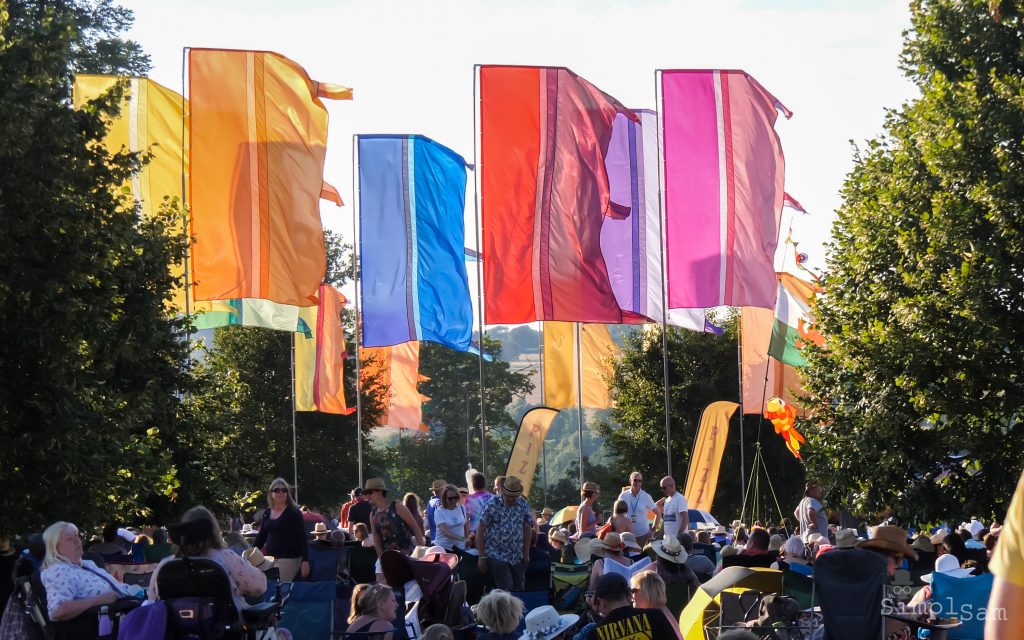 Cornbury 2018 - Flags