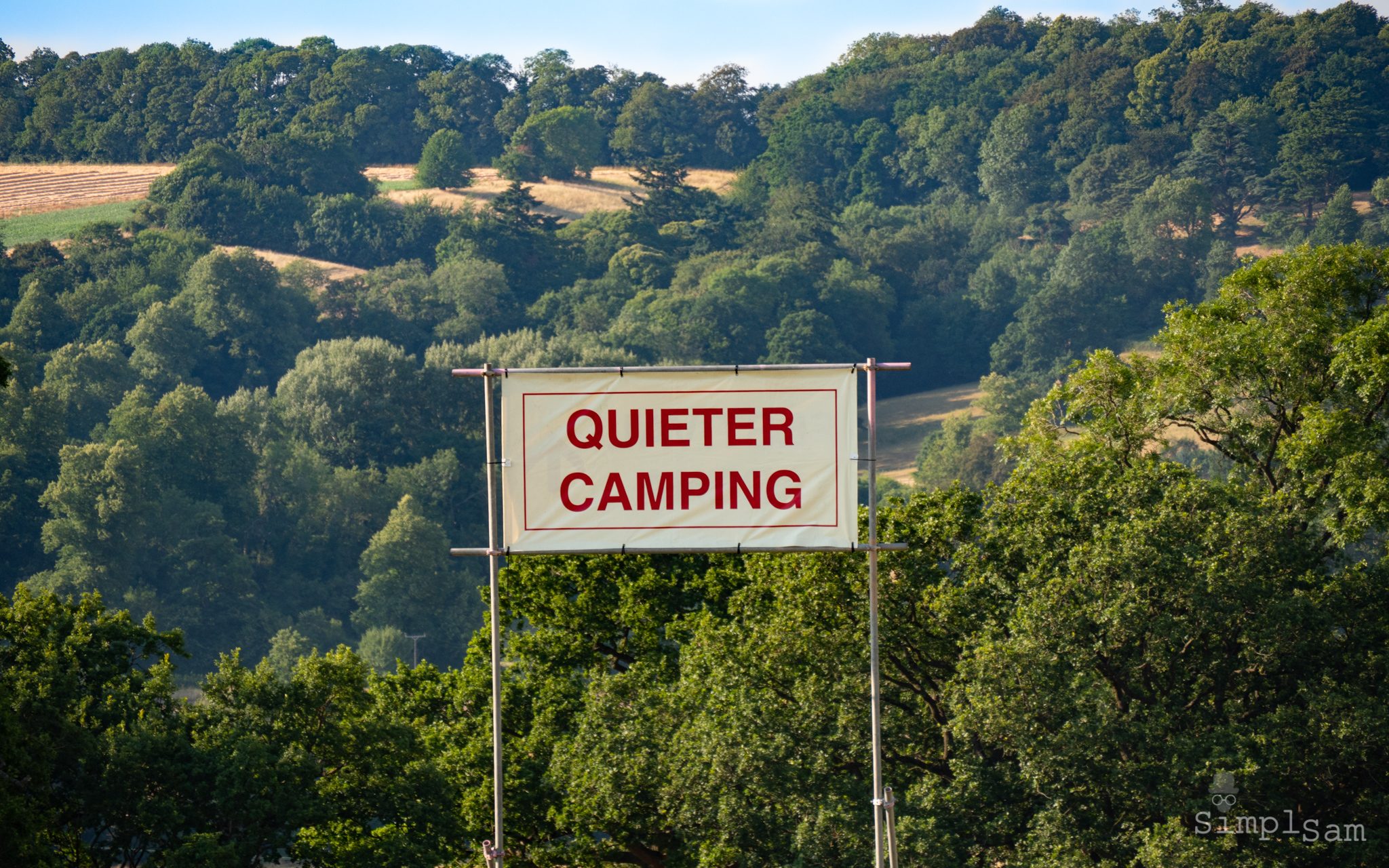 Cornbury Music Festival 2018 - Quieter Camping