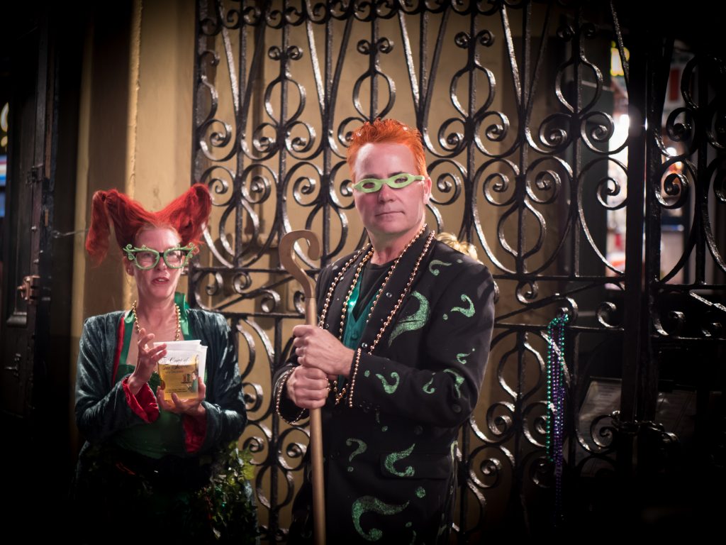 The Riddler and Wife - New Orleans, Nola 