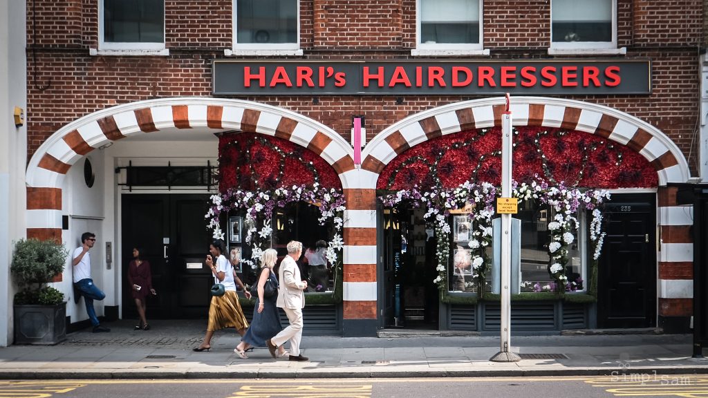 Hari's Hairdresser - Chelsea in Bloom