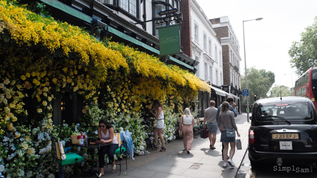 The Ivy Chelsea Garden / Six Bells - Chelsea in Bloom