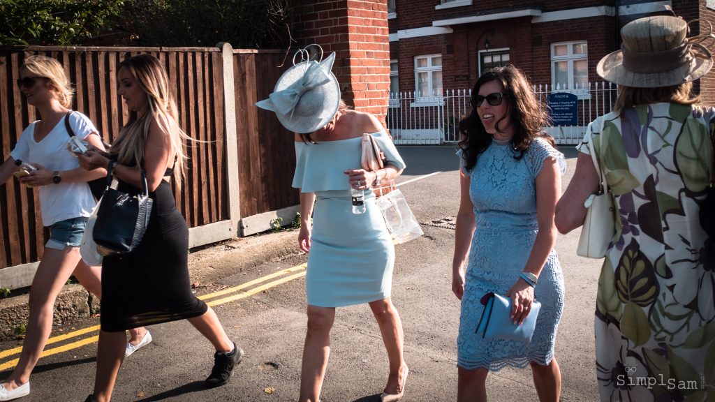 Royal Ascot - Ladies in Blue